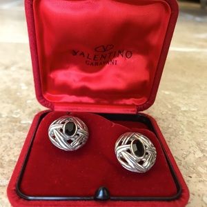 Valentino Silver Cufflinks